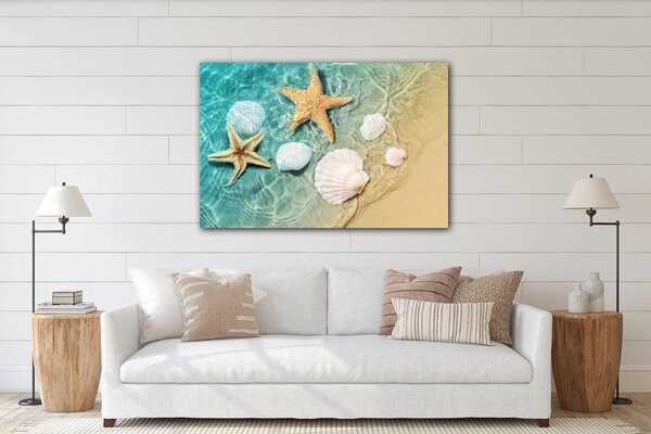 Impresi Tablou Shells by the sea - 60 x 40 cm