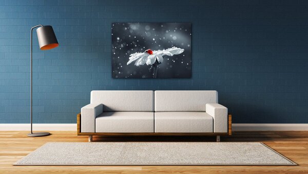 Impresi Tablou Lady bug on the flower - 60 x 40 cm