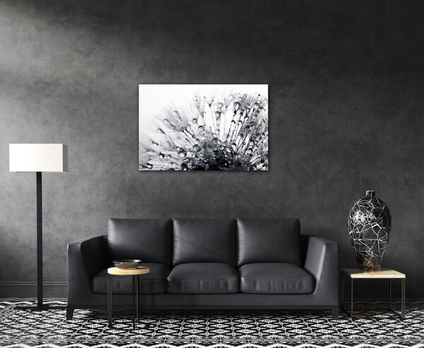 Impresi Tablou Flower with little drops of water - 60 x 40 cm