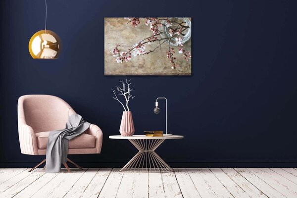 Impresi Tablou Pink blossom - 60 x 40 cm