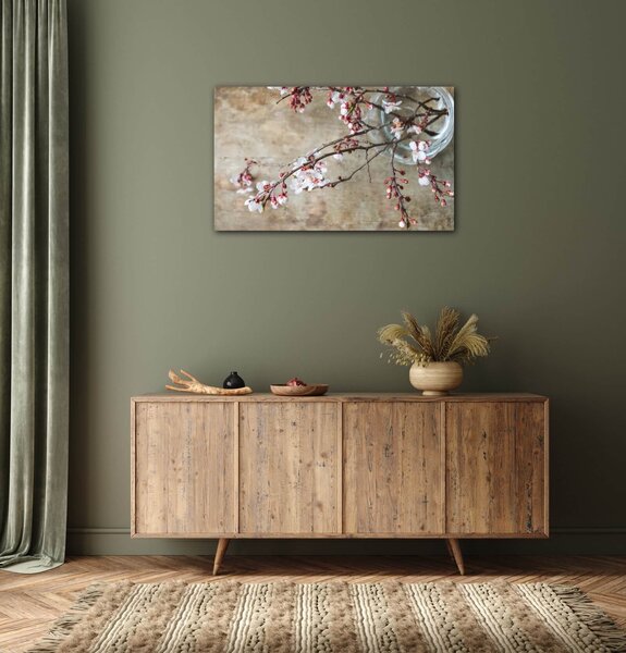 Impresi Tablou Pink blossom - 50 x 30 cm