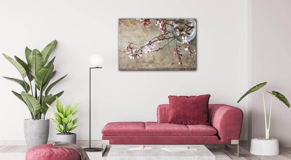 Impresi Tablou Pink blossom - 60 x 40 cm