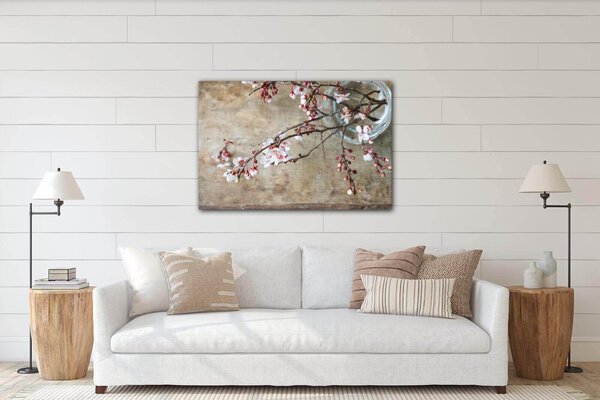 Impresi Tablou Pink blossom - 60 x 40 cm