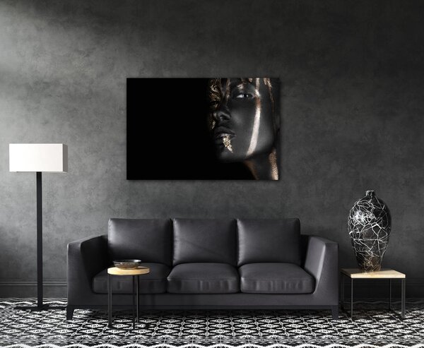 Impresi Tablou Gold make up - 60 x 40 cm