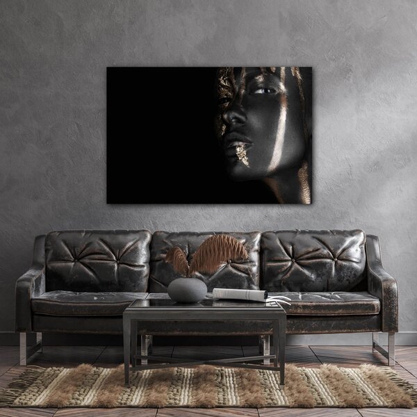 Impresi Tablou Gold make up - 60 x 40 cm