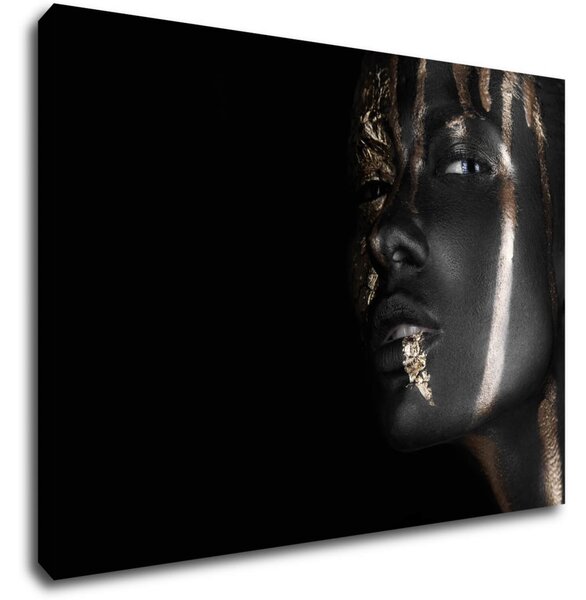 Impresi Tablou Gold make up - 70 x 50 cm