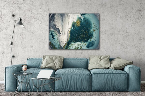 Impresi Tablou Blue lagoon - 70 x 50 cm