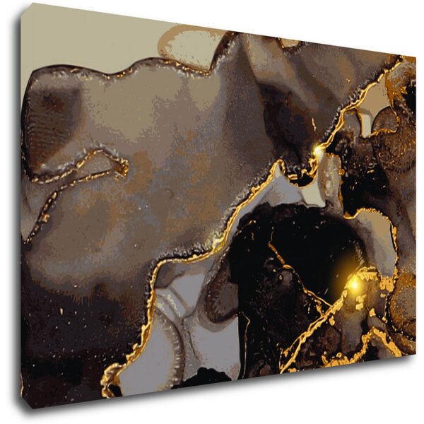 Impresi Tablou Shiny abstract - 60 x 40 cm