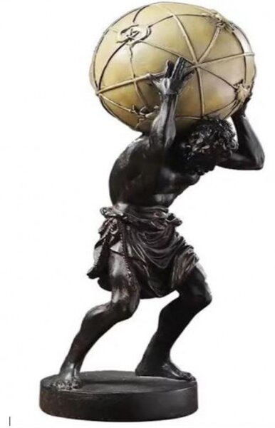 Statueta Atlas H29cm