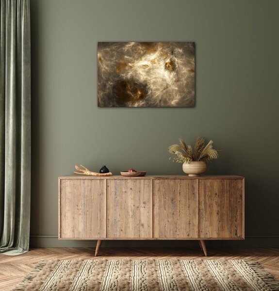 Impresi Tablou Beige gold abstract - 60 x 40 cm