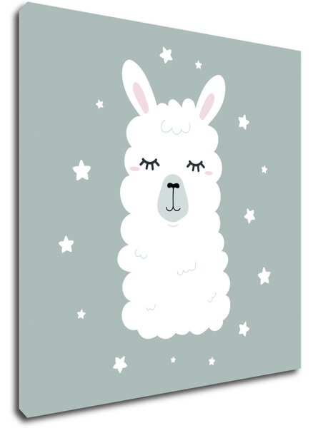 Impresi Tablou Cute lama ilustration - 20 x 20 cm