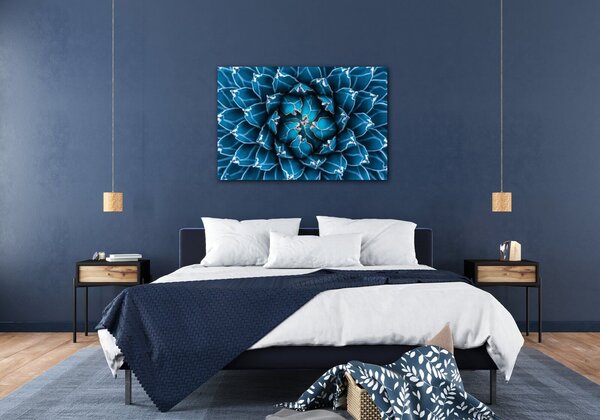 Impresi Tablou Blue blossom - 60 x 40 cm
