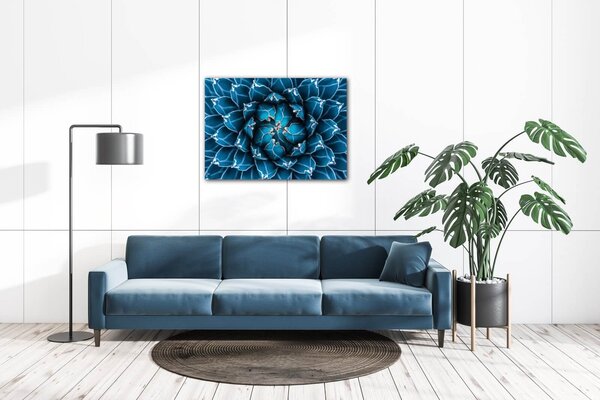 Impresi Tablou Blue blossom - 70 x 50 cm