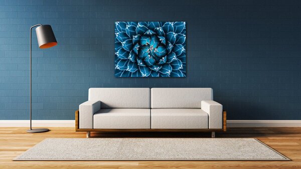 Impresi Tablou Blue blossom - 90 x 70 cm