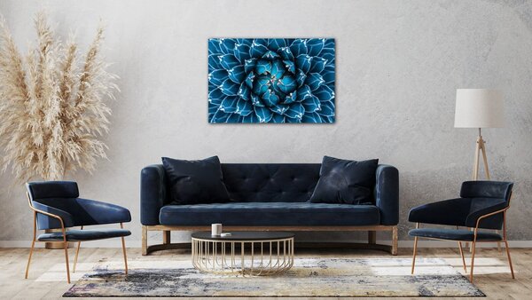 Impresi Tablou Blue blossom - 60 x 40 cm