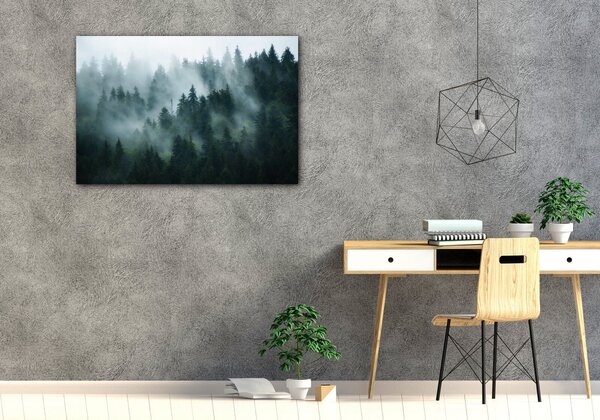 Impresi Tablou Fogy forest - 60 x 40 cm