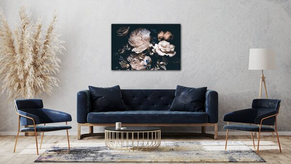 Impresi Tablou Peonies and flowers - 60 x 40 cm