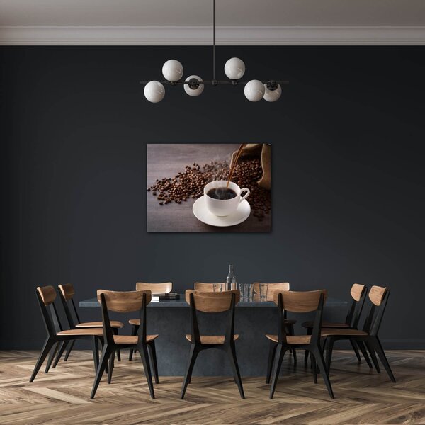 Impresi Tablou Cup Of Coffee White - 70 x 50 cm