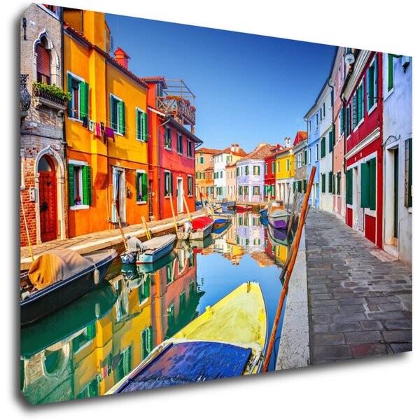 Impresi Tablou Colorful Venice - 60 x 40 cm