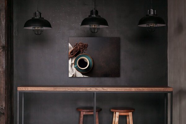 Impresi Tablou Coffee time - 90 x 70 cm