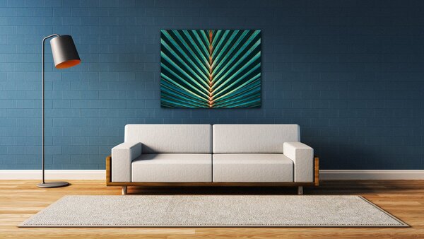 Impresi Tablou Palm leaf - 90 x 70 cm