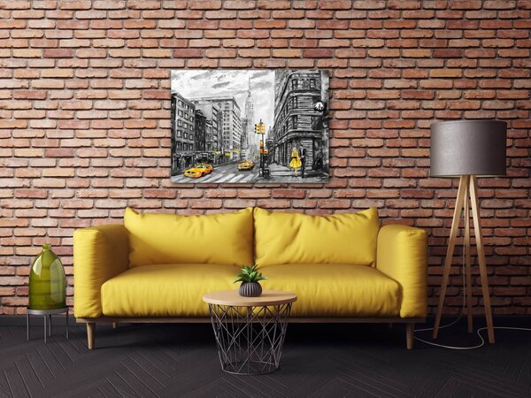 Impresi Tablou New York Yellow Details - 70 x 50 cm