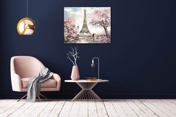 Impresi Tablou Eiffel Tower2 - 90 x 70 cm