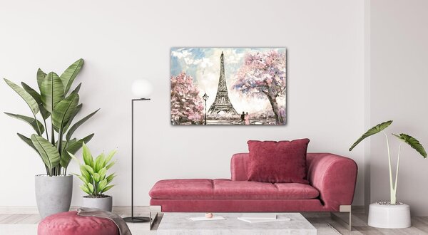 Impresi Tablou Eiffel Tower2 - 60 x 40 cm
