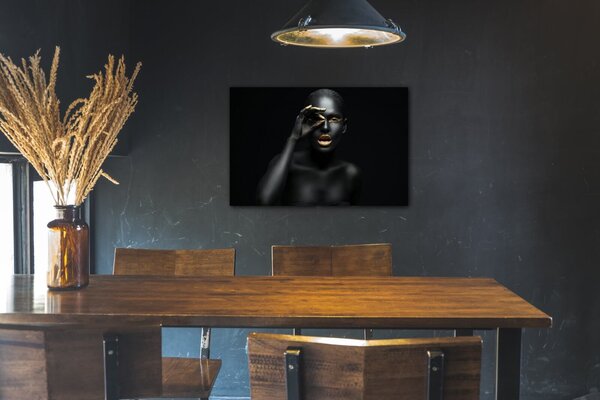 Impresi Tablou Gold woman - 60 x 40 cm