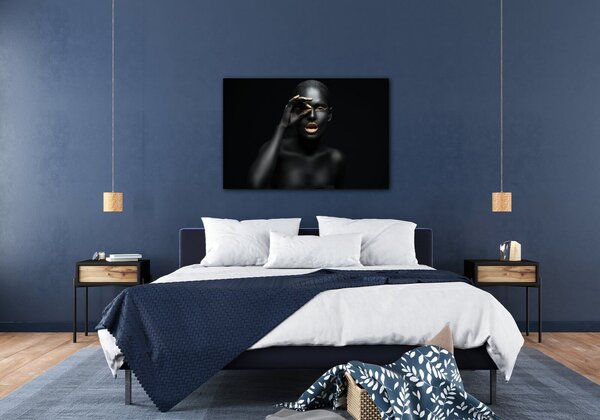 Impresi Tablou Gold woman - 60 x 40 cm