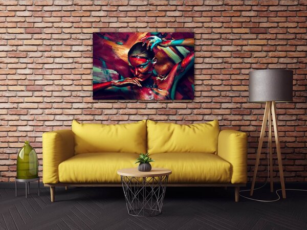 Impresi Tablou Colorful woman - 60 x 40 cm