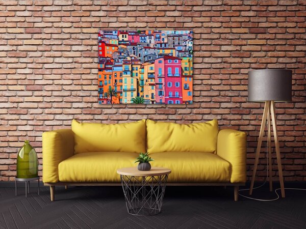 Impresi Tablou Colorful houses - 90 x 70 cm
