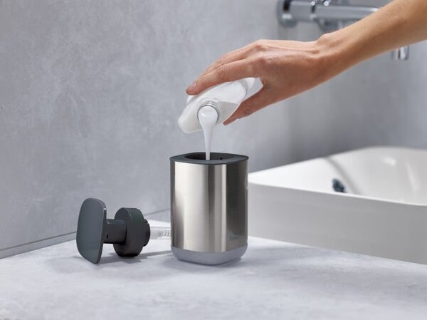 Joseph Joseph Presto dozator săpun 350 ml negru-argint 85164