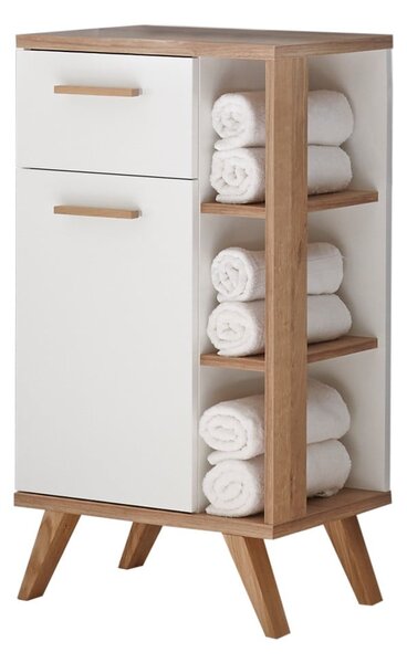 Dulap de baie alb 51x90 cm Set 923 - Pelipal