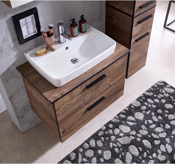 Blat maro cu aspect de lemn de stejar 73x45 cm Set 374 - Pelipal
