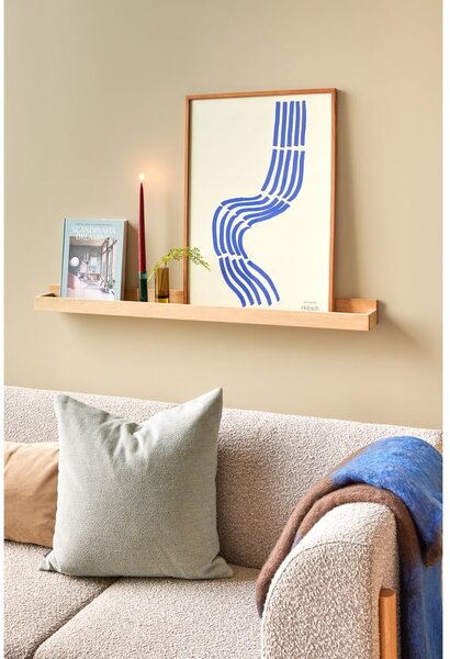 Raft în culoare naturală pentru fotografii cu aspect de lemn de stejar 120 cm Folk – Hübsch
