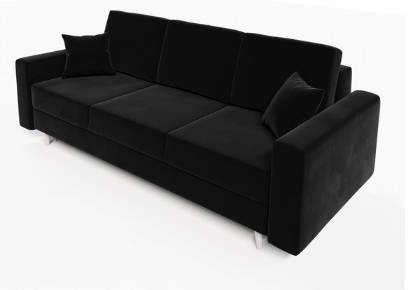 Canapea extensibilă tapițată BRISA, 230x87x87, itaka 15