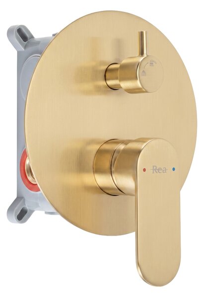 Set de dus incastrat Rea Drop Brush Gold + BOX