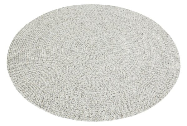 Covor alb/bej rotund de exterior ø 200 cm - NORTHRUGS