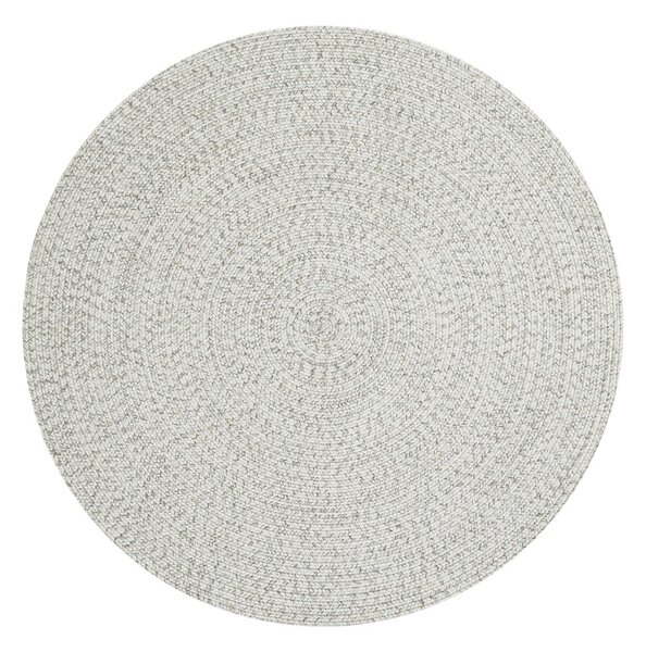 Covor alb/bej rotund de exterior ø 200 cm - NORTHRUGS
