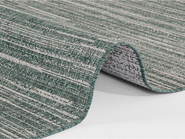 Covor de exterior verde de tip traversă 250x80 cm Gemini - Elle Decoration