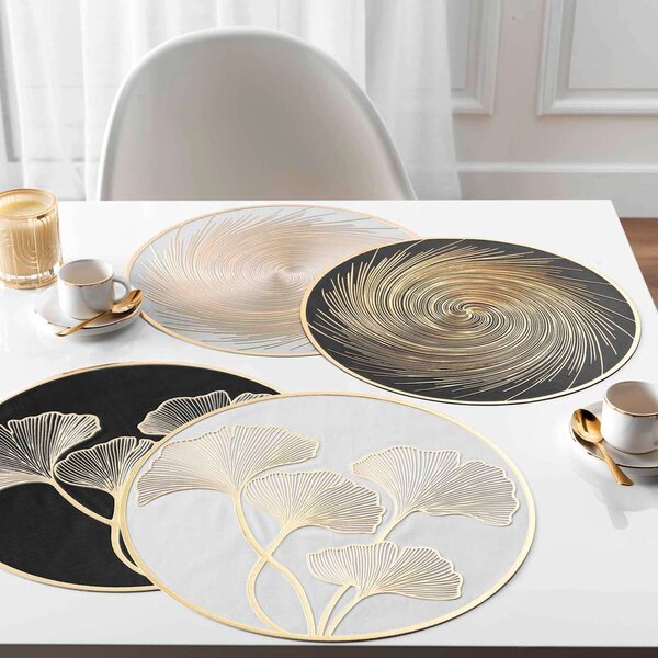 Suport pentru farfurii din plastic ø 38 cm Spirale – douceur d'intérieur