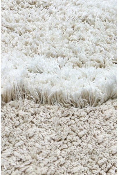 Covor pentru copii gri deschis lavabil/țesut manual din bumbac 130x135 cm Bunny – Lorena Canals