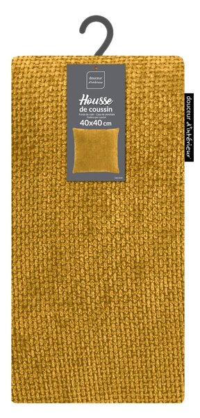 Față de pernă din janilie 40x40 cm Leo – douceur d'intérieur