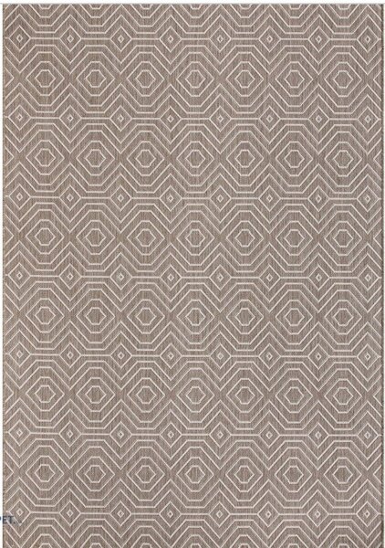 Covor Bucatarie, Model Iuta, Lineo 8829 6Y09, Bej Dreptunghi, 80x150