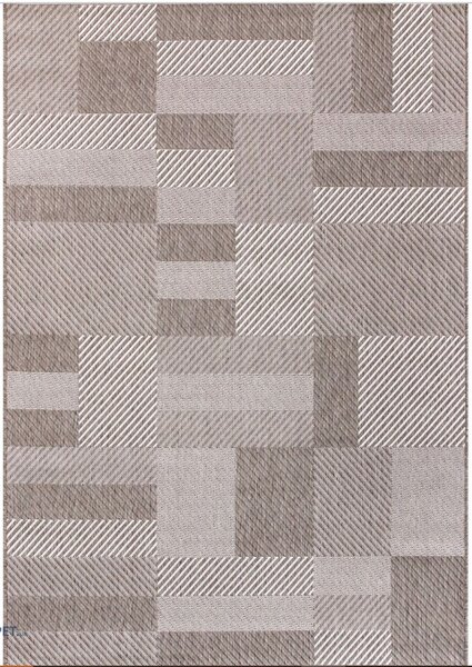 Covor Bucatarie, Model Iuta, Lineo A010 6Y09, Bej 50x80, Dreptunghi