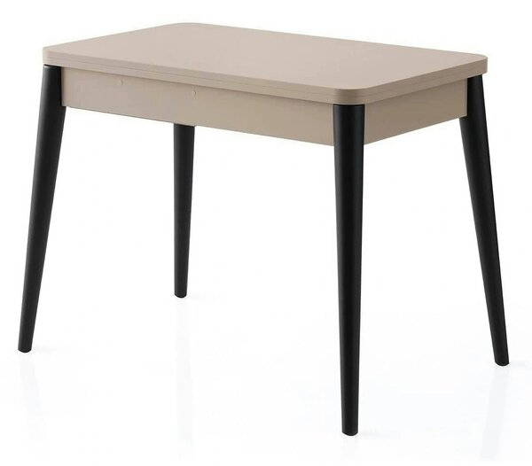 Masa extensibila DOLUNAY 1285, bej, PAL melaminat, 100/120x60/100x75 c