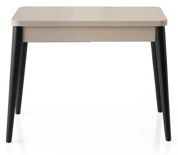 Masa extensibila DOLUNAY 1285, bej, PAL melaminat, 100/120x60/100x75 c