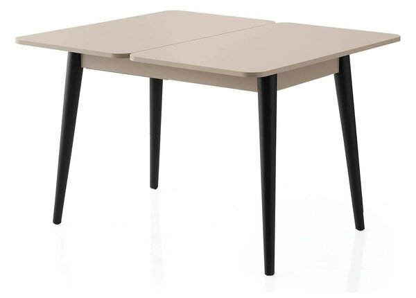 Masa extensibila DOLUNAY 1285, bej, PAL melaminat, 100/120x60/100x75 c