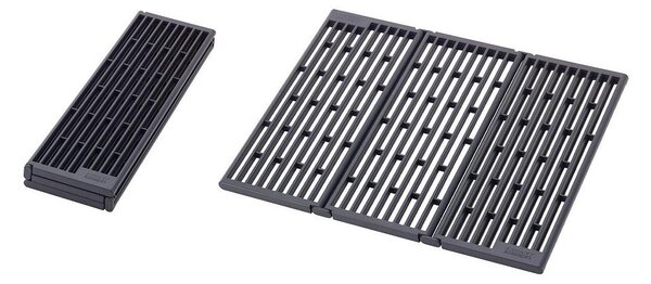 Scurgător de vase gri ajustabil din plastic 43x13 cm Platform – Joseph Joseph